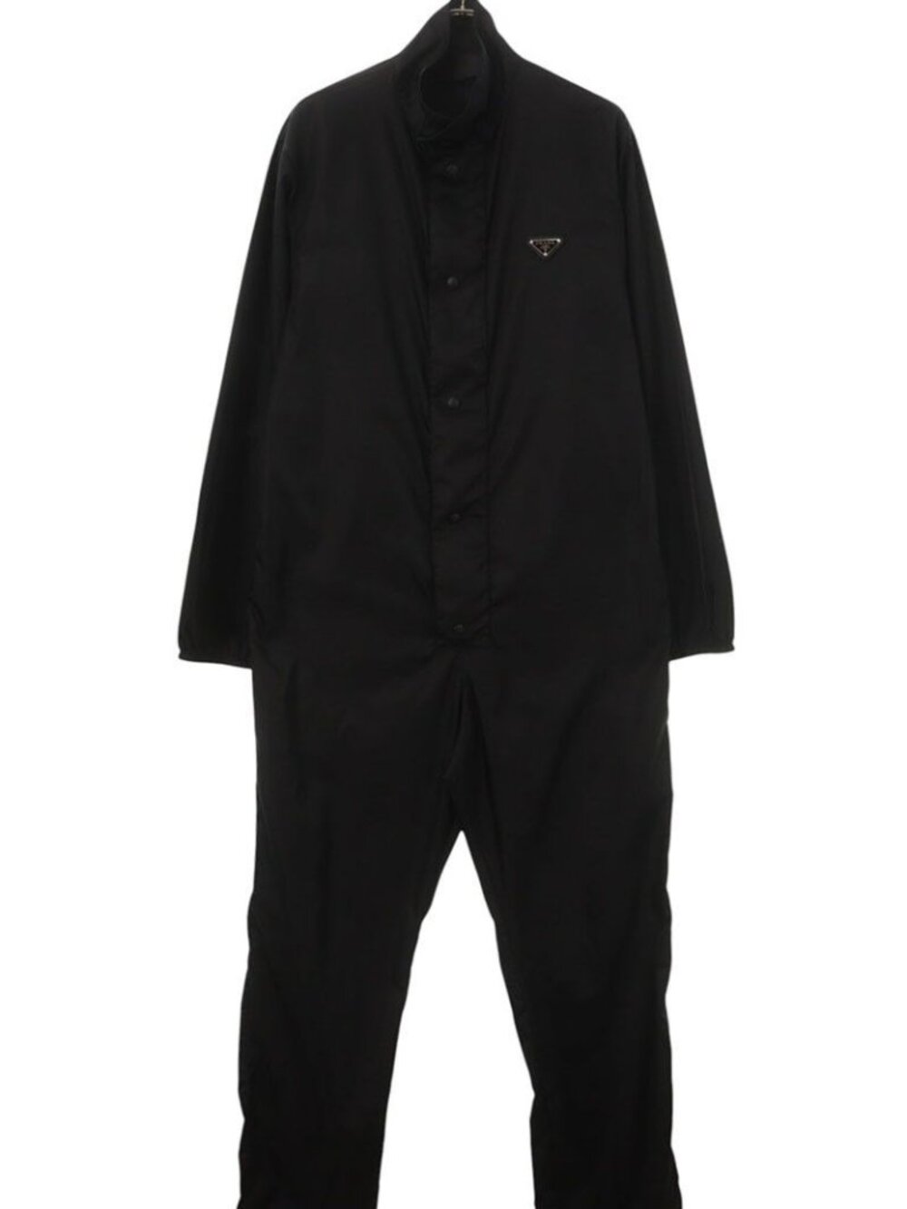 Prada Re-Nylon Triangle Plate Jumpsuit